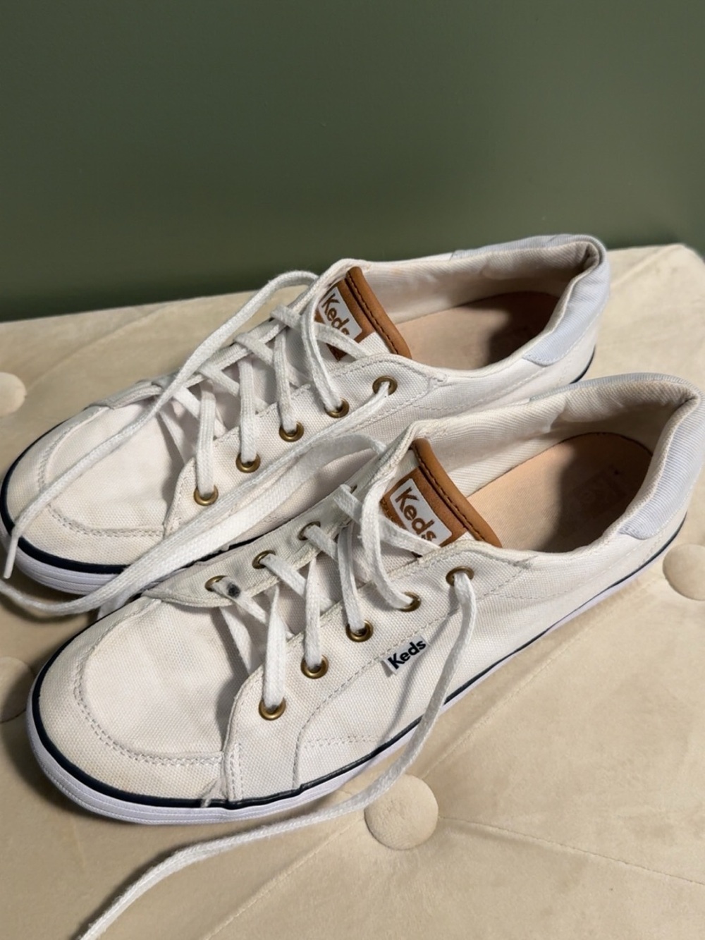 Women’s White Keds Sneakers